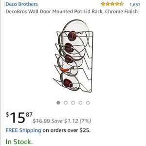 Brand New Lid Rack